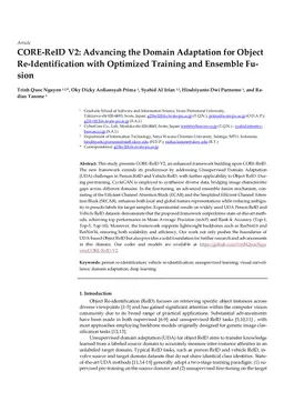 CORE-ReID V2: Advancing the Domain Adaptation for Object Re-Identification with Optimized Training and Ensemble Fusion