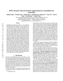 DTPA: Dynamic Token-level Prefix Augmentation for Controllable Text Generation
