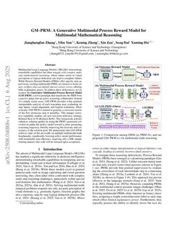 GM-PRM: A Generative Multimodal Process Reward Model for Multimodal Mathematical Reasoning