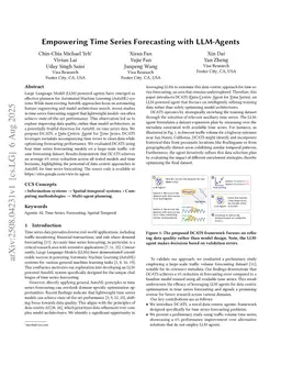 Empowering Time Series Forecasting with LLM-Agents