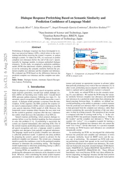 Dialogue Response Prefetching Based on Semantic Similarity and Prediction Confidence of Language Model