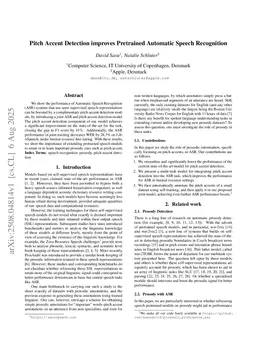 Pitch Accent Detection improves Pretrained Automatic Speech Recognition