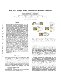 CoMAD: A Multiple-Teacher Self-Supervised Distillation Framework