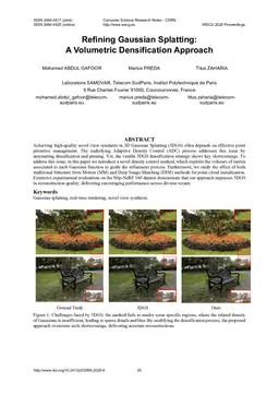 Refining Gaussian Splatting: A Volumetric Densification Approach