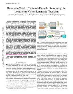 ReasoningTrack: Chain-of-Thought Reasoning for Long-term Vision-Language Tracking