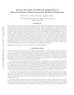 Textual Inversion for Efficient Adaptation of Open-Vocabulary Object Detectors Without Forgetting