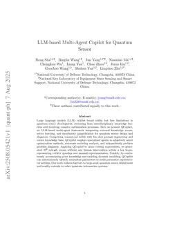 LLM-based Multi-Agent Copilot for Quantum Sensor