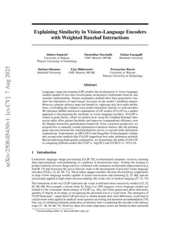 Explaining Similarity in Vision-Language Encoders with Weighted Banzhaf Interactions