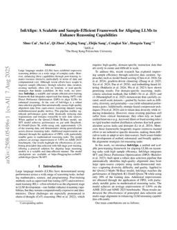 InfiAlign: A Scalable and Sample-Efficient Framework for Aligning LLMs to Enhance Reasoning Capabilities