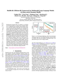 Shuffle-R1: Efficient RL framework for Multimodal Large Language Models via Data-centric Dynamic Shuffle