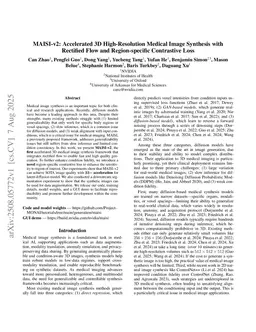 MAISI-v2: Accelerated 3D High-Resolution Medical Image Synthesis with Rectified Flow and Region-specific Contrastive Loss