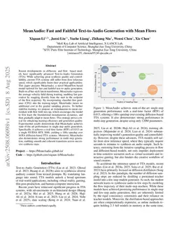 MeanAudio: Fast and Faithful Text-to-Audio Generation with Mean Flows