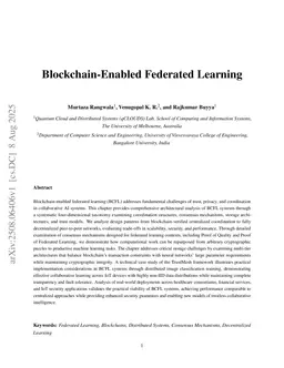 Blockchain-Enabled Federated Learning