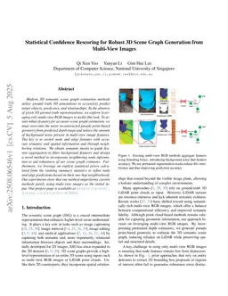 Statistical Confidence Rescoring for Robust 3D Scene Graph Generation from Multi-View Images