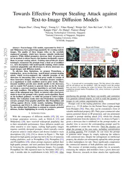 Towards Effective Prompt Stealing Attack against Text-to-Image Diffusion Models