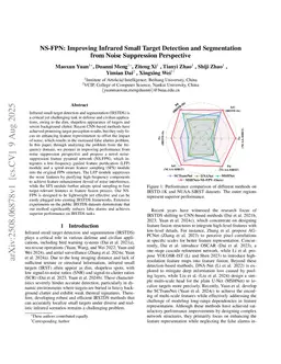 NS-FPN: Improving Infrared Small Target Detection and Segmentation from Noise Suppression Perspective