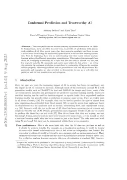 Conformal Prediction and Trustworthy AI