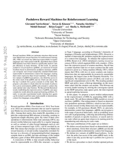 Pushdown Reward Machines for Reinforcement Learning