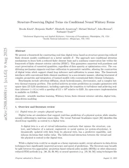 Structure-Preserving Digital Twins via Conditional Neural Whitney Forms