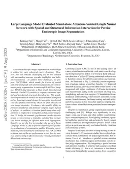Large Language Model Evaluated Stand-alone Attention-Assisted Graph Neural Network with Spatial and Structural Information Interaction for Precise Endoscopic Image Segmentation