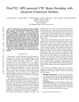 FlexCTC: GPU-powered CTC Beam Decoding With Advanced Contextual Abilities