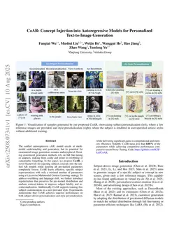 DCoAR: Deep Concept Injection into Unified Autoregressive Models for Personalized Text-to-Image Generation