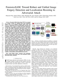 ForensicsSAM: Toward Robust and Unified Image Forgery Detection and Localization Resisting to Adversarial Attack