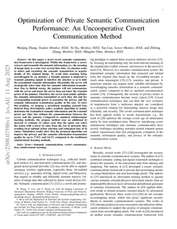 Optimization of Private Semantic Communication Performance: An Uncooperative Covert Communication Method