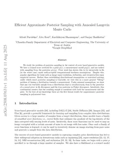 Efficient Approximate Posterior Sampling with Annealed Langevin Monte Carlo