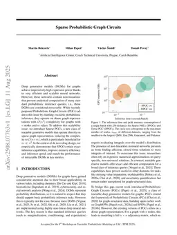Sparse Probabilistic Graph Circuits