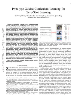 Prototype-Guided Curriculum Learning for Zero-Shot Learning