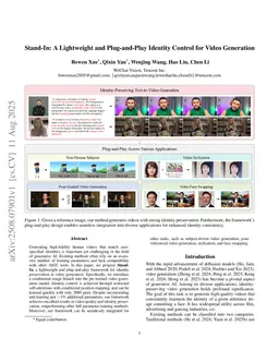 Stand-In: A Lightweight and Plug-and-Play Identity Control for Video Generation