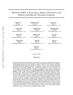 WeChat-YATT: A Scalable, Simple, Efficient, and Production Ready Training Library