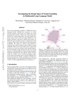 ExpVG: Investigating the Design Space of Visual Grounding in Multimodal Large Language Model