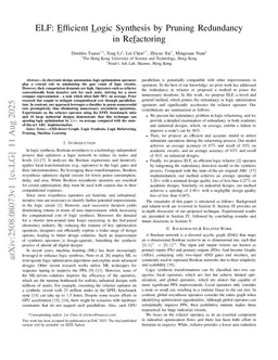 ELF: Efficient Logic Synthesis by Pruning Redundancy in Refactoring