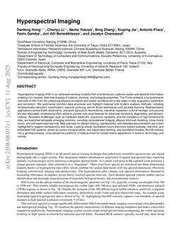 Hyperspectral Imaging