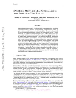 SAEMark: Steering Personalized Multilingual LLM Watermarks with Sparse Autoencoders