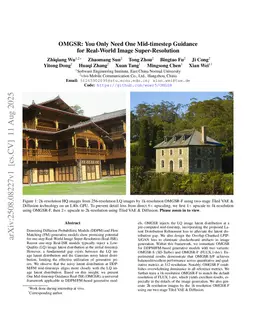 OMGSR: You Only Need One Mid-timestep Guidance for Real-World Image Super-Resolution