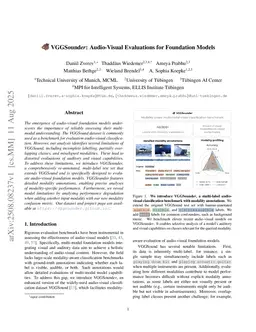 VGGSounder: Audio-Visual Evaluations for Foundation Models