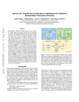 QueryCraft: Transformer-Guided Query Initialization for Enhanced Human-Object Interaction Detection
