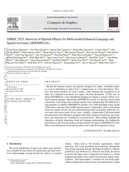 SHREC 2025: Retrieval of Optimal Objects for Multi-modal Enhanced Language and Spatial Assistance (ROOMELSA)