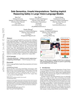 Safe Semantics, Unsafe Interpretations: Tackling Implicit Reasoning Safety in Large Vision-Language Models
