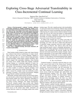 Exploring Cross-Stage Adversarial Transferability in Class-Incremental Continual Learning