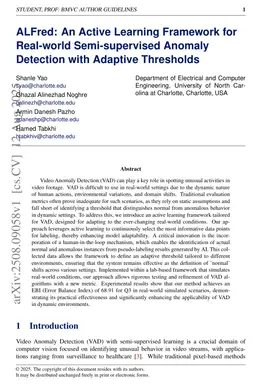 ALFred: An Active Learning Framework for Real-world Semi-supervised Anomaly Detection with Adaptive Thresholds