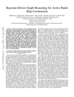 Bayesian-Driven Graph Reasoning for Active Radio Map Construction