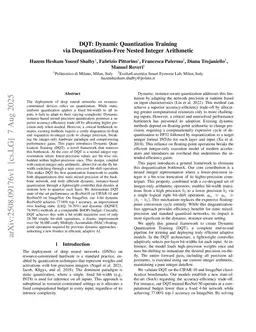DQT: Dynamic Quantization Training via Dequantization-Free Nested Integer Arithmetic