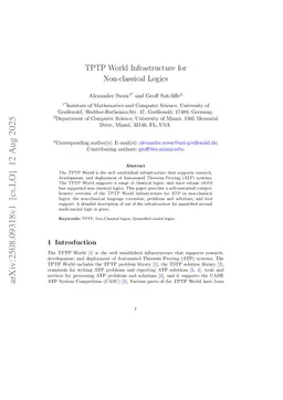 TPTP World Infrastructure for Non-classical Logics
