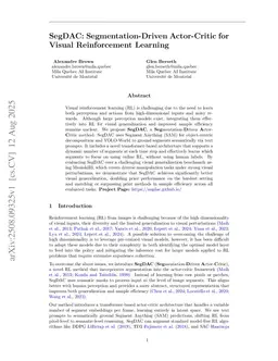 SegDAC: Improving Visual Reinforcement Learning by Extracting Dynamic Object-Centric Representations from Pretrained Vision Models