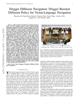 DAgger Diffusion Navigation: DAgger Boosted Diffusion Policy for Vision-Language Navigation