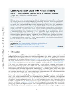 Learning Facts at Scale with Active Reading